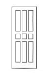 рисунки фрезеровок мдф на одностворчатые двери